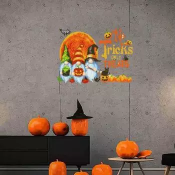 DIY алмазная живопись наклейки ручной работы Хэллоуин три гнома искусство улучшить координацию восприятия наклейки на стену Sets