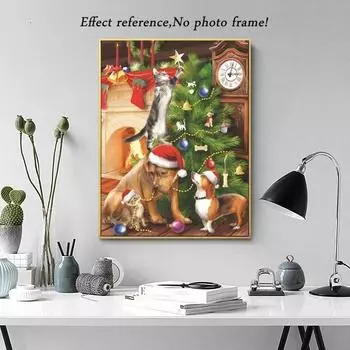 DIY алмазная живопись полная круглая дрель вышивка крестиком Алмазная вышивка распродажа Новое поступление горный хрусталь мозаика украшение дома 15x20CM