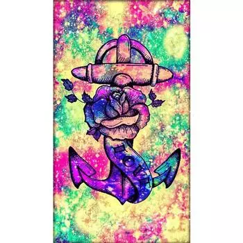 DIY алмазная живопись полная круглая дрель вышивка крестиком ремесло Алмазная вышивка продажа горный хрусталь мозаика подарок домашний декор подарок 15x20CM