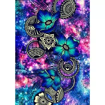 DIY алмазная живопись полная круглая дрель вышивка крестиком ремесленная мозаика Алмазная вышивка горный хрусталь мозаика подарок домашний декор 15x20CM