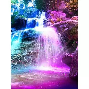 DIY алмазная живопись полная круглая дрель вышивка крестиком картина вышивка ремесло горный хрусталь мозаика подарок украшение дома картина 15x20CM