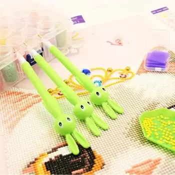 DIY алмазная живопись ручка из смолы пластиковая мультяшная ручка инструмент для алмазной живописи соответствующий инструмент для вышивания ручка J-94
