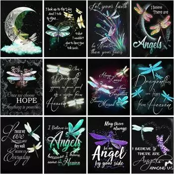 DIY алмазная живопись вышивка крестиком полная дрель Алмазная вышивка горный хрусталь мозаика подарок украшение дома картина Full Round 20x25CM