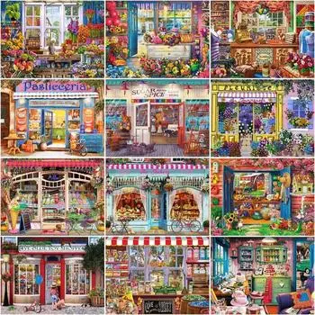 DIY алмазная живопись вышивка крестиком полная дрель Алмазная вышивка Новое поступление горный хрусталь мозаика домашний декор стены Full Round 20x25CM