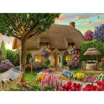 DIY алмазная живопись вышивка крестом полная дрель живопись вышивка ремесло горный хрусталь мозаика подарочные украшения для дома 20x15CM