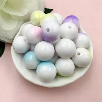 DIY аксессуар модное ожерелье браслет 8/10/12/14 мм бусины подарки ручной работы 10mm/100Pcs фиолетовый