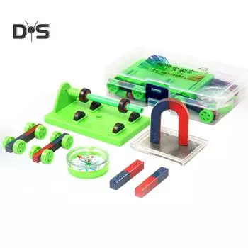 DIY Бар Кольцо Подкова Компас Магниты Набор Инструмент Для Научного Эксперимента Детская Игрушка