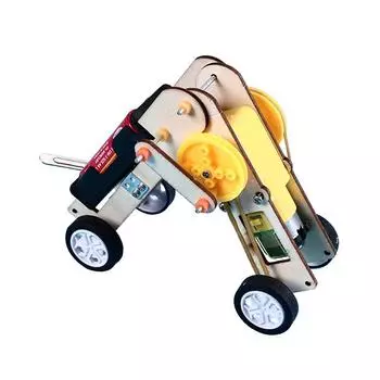 DIY Бионический Червь Ползающий Робот Модель Научный Эксперимент Игрушки Наборы Научный Проект Образование для Детей 18*6*5.5cm