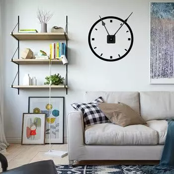 DIY Большие Настенные Кварцевые Часы Механизм Механизма Стрелки Ремонт Инструментов Детали Комплект Замена