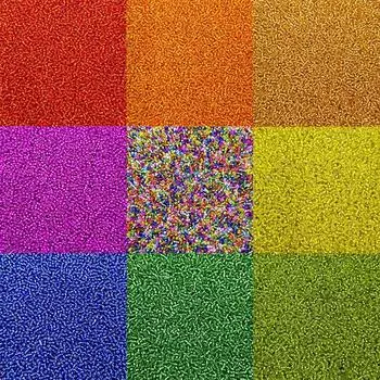 DIY браслет ожерелье для изготовления ювелирных изделий разделительные бусины свободные бусины 15 цветов 1000 шт./упак. DIY ремесло стеклянная бусина разноцветный