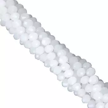 DIY браслет ожерелье разделитель свободные бусины стеклянный кристалл для изготовления ювелирных изделий своими руками ремесло 6 мм 100 шт рондель граненый натуральный