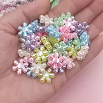 DIY браслеты с подсолнухами, ракушки, свободные бусины для изготовления ювелирных изделий, акриловые для ожерелья, модные бабочки, 20/30/50 шт., банты Butterfly/16*13*6mm