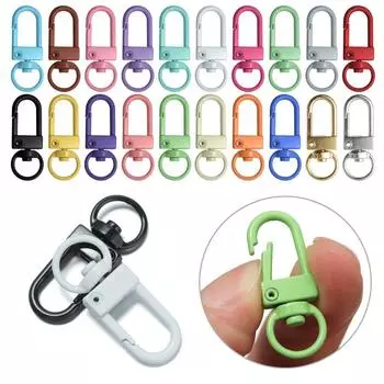 DIY брелок для ключей, аксессуары для сумки, застежка-лобстер, сумки, ремешок, пряжка, воротник-крючок, карабин, защелка