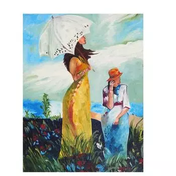 Сделай сам алмазная картина женщина картина из стразов вышивка крестом 5d алмазная вышивка 20X30CM