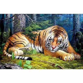 Diy Diamond Painting Animal Painting Serie Lay Prostrate Diamond Embroidery Cross Stitch Home Decor 20X30CM