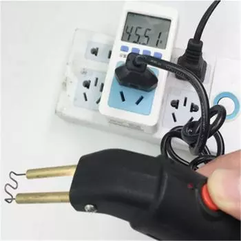 DIY Car Off-Road Bumper Welder Gun Stapler Plastic Repair Kit + 500 Pcs Staple