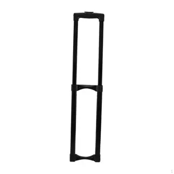 DIY Чемодан с растягивающейся ручкой, запасные части, выдвижной стержень, универсальный черный для коробки гитарного усилителя