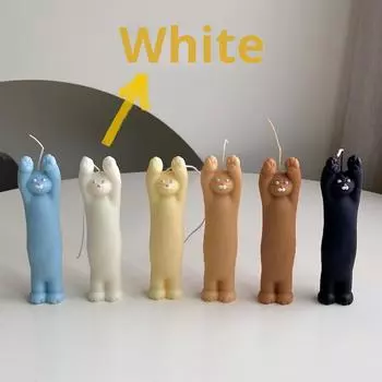 DIY Children s Gift Cute Standing Cat Candle Home Decoration Gesture Scented Candles Birthday Gift Candle Companion Gift