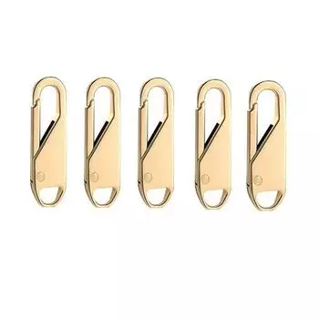 DIY Craft Sewing Zipper Puller Alloy Disassembly Slider Metal Sewing Tools Repair Kit Zippers Winter Button Universal Sliders Option2