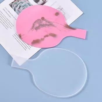 Инструменты для самостоятельного изготовления поделок Кристаллическая эпоксидная смола для литья ракетки для пинг-понга Силиконовая форма