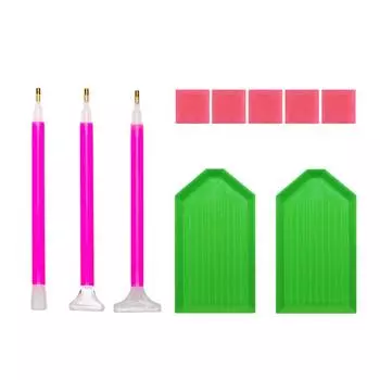 DIY Crafts Швейные инструменты для вышивки 5D Смола Картина Клей Ручка Глина Алмазные пластины Наборы DIY Стразы Инструменты для рисования