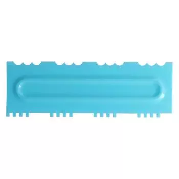 DIY Cream Scraper Combs Fondant Cake Pattern Modeling Tool for Home Kitchen Bakery1Set(12Pcs)