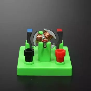 Diy DC Электрический двигатель Модель Физический эксперимент Игрушка Школьные научные игрушки для студентов