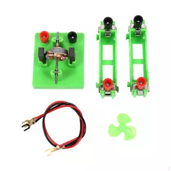 DIY DC Электрический двигатель Модель Проекты Эксперимент Набор Обучающий Реквизит Стебель Электромагнитный