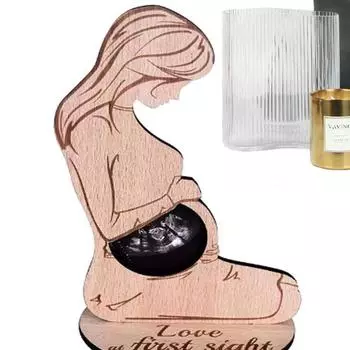 DIY Детская ультразвуковая стойка Знак Ручная работа Ультразвуковая фоторамка Фоторамка Подарок на память 3