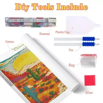 Diy Diamond Painting Photo Custom Full Round Drill Cross Stitch Diamond Вышивка Стразы Картины Home Art 30x40cm