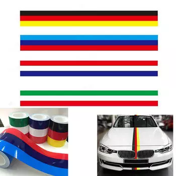 DIY для BMW флаг авто линия талии капот Sicker наклейка наклейки на автомобиль 1 м
