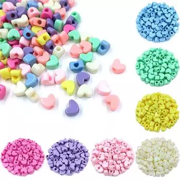 DIY для изготовления ювелирных изделий яркие цвета 20 шт. 9*11 мм свободные бусины новый браслет ожерелье кулон стереоскопическое сердце нежные ювелирные изделия жёлтый