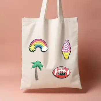 DIY для одежды, сумки, тапочки, солнцезащитные очки, леденец, кокосовая пальма, съемный личный