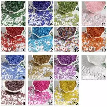 DIY для подвески, ожерелья, браслета, свободные бусины, стекло, 500-100 шт., 2/3/4 мм, аксессуары для изготовления ювелирных изделий, мини-аксессуары из бисера 2mm 500Pcs красный