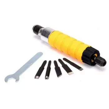 DIY долото для резьбы по дереву, гаечный ключ, гибкий вал, перчатка, электрическая дрель, инструмент Package 2