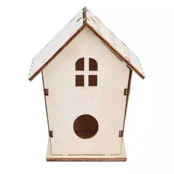 DIY Dox House Птичий домик Птичий домик Птичий ящик Птичий ящик Деревянный ящик хаки