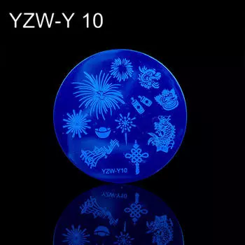 DIY Fashion ing Маникюрный шаблон пластины ing Инструмент 5.5*5.5*1