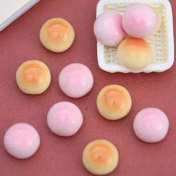 DIY Finger Bun Моделирование еды Play Cream Клей Смолы Аксессуары для волос Веревка и шпилька Украшения