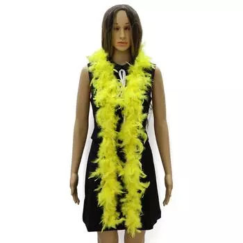 Украшения своими руками Fire Top Jewelry Accessories Шарф Декоративные цветные перья 38-40 г оранжевый