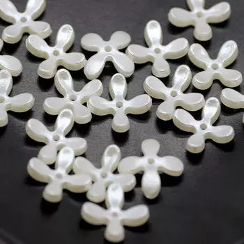 DIY for Jewellery Making High Quality Flower Beige Exquisite 100PCS/Pack Accessories Loose Beads 5