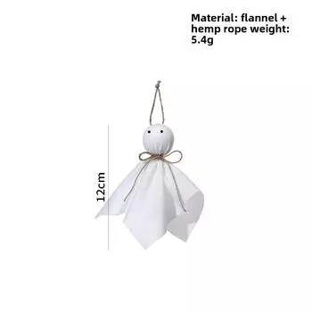 DIY Ghost Hanging Charm Ghost Hanging Prop Halloween Supplies New Ghost Tree Ornament Gift A-S