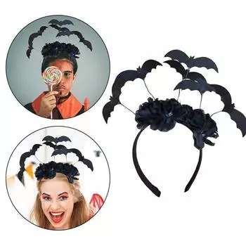 DIY Хэллоуин повязка на голову Фестиваль косплей-маскарад повязки на голову новая повязка для волос Декор для вечеринки