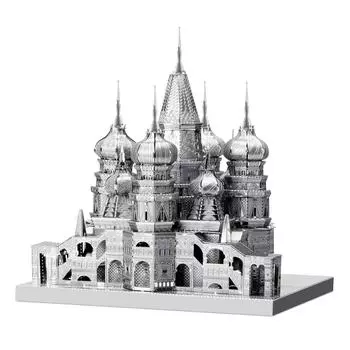 DIY Handmade 3D Metal Jigsaw Adult Трехмерная модель Splicing and Assembling Creative Educational Toys Different To Make 12cm