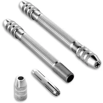 DIY инструмент для закручивания проволоки, ручная дрель, мини-двухголовочный замок, ручная обмотка, медная проволока для шпильки, брелок для изготовления ювелирных изделий