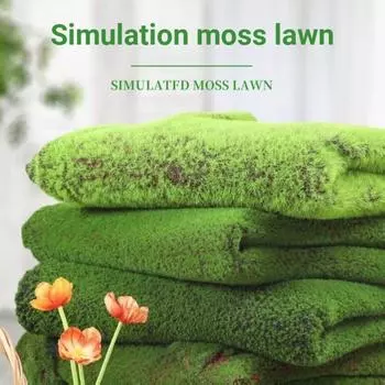 DIY Искусственный мох Трава Газон Вечная Жизнь Моделирование Мох Лист Цветочные Композиции Red Dot