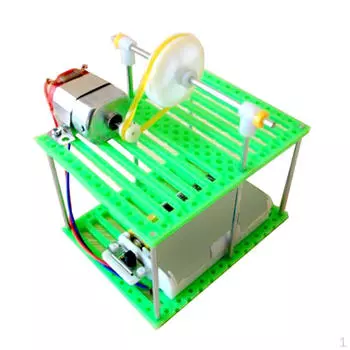 DIY Электрический Канатный Автомобиль Игрушечный Автомобиль Электрическая Схема Головоломка Физические Эксперименты Образовательные Дети