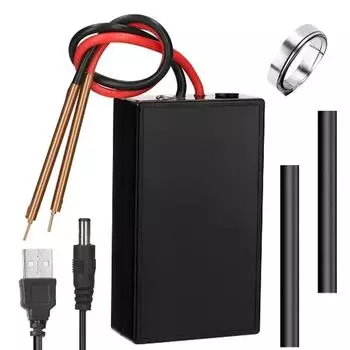 DIY Энергоаккумулятор Мини Сварочный Аппарат 5 В 6 Скоростей Регулировка Точечная Сварка Аккумуляторный Инструмент Машина Набор Ручной