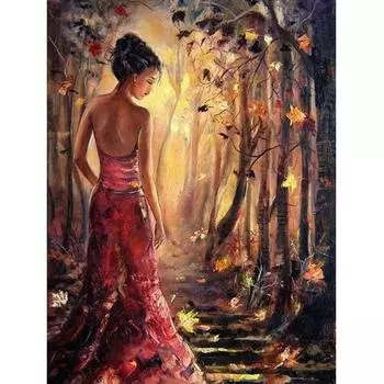 DIY картина балерина Алмазная вышивка Алмазная картина вышивка крестом домашний декор 20X30CM