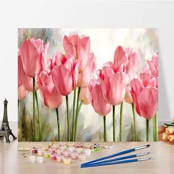 DIY Картина по номерам Цифровая картина маслом Украшение дома Хобби Цифры Картина маслом Картина маслом Цифры Живопись Изобразительное искусство 40x50cm no frame