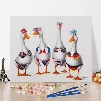 DIY Картина по номерам Цифровая картина маслом Украшение дома Хобби Изобразительное искусство Номера Картина маслом Картина маслом по номерам Картина 40x50cm no frame